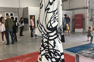 Zolaykha Sherzad, 'Peace Coat.' Pop-up Exhibition Walkthrough: Warehouse 46. Morning Notes: Day 2. FIELD MEETING Take 6: Thinking Collections (26 January 2019), in collaboration with Alserkal Avenue, Dubai. Courtesy of Asia Contemporary Art Week (ACAW).